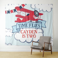 Time Flies Aeroplane Birthday