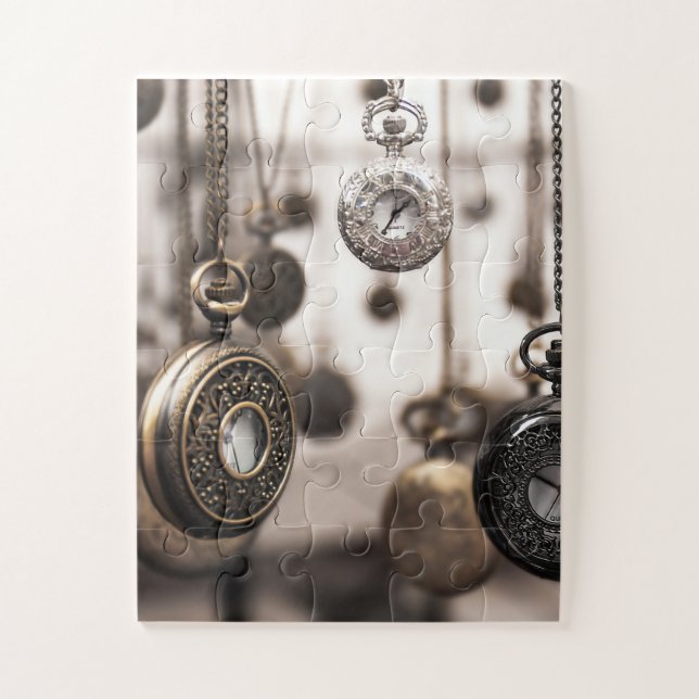 Time flies - Jigsaw 27.9 cm x 35.5 cm Jigsaw Puzzle (Vertical)