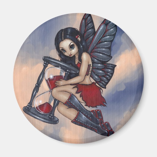 "Time Flies" Magnet (Front)