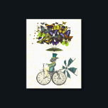 Time Flies Rabbit Canvas Print<br><div class="desc">Animals & Nature</div>