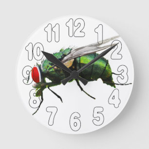 Time Flies Round Clock