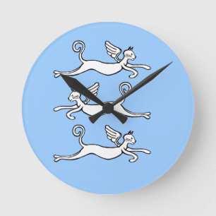 time flies round clock