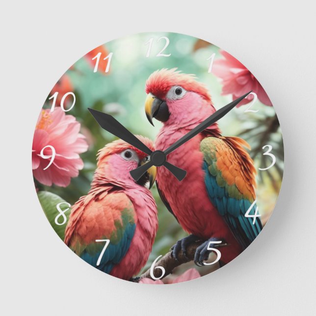 "Time Flies" Wall Clock (Front)