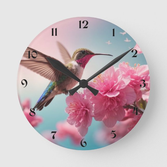 "Time Flies" Wall Clock (Front)