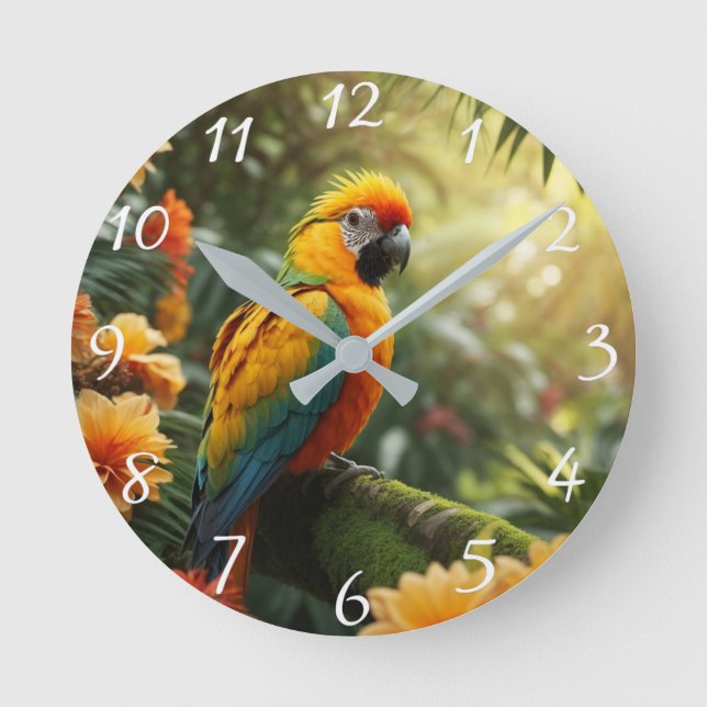 "Time Flies" Wall Clock (Front)