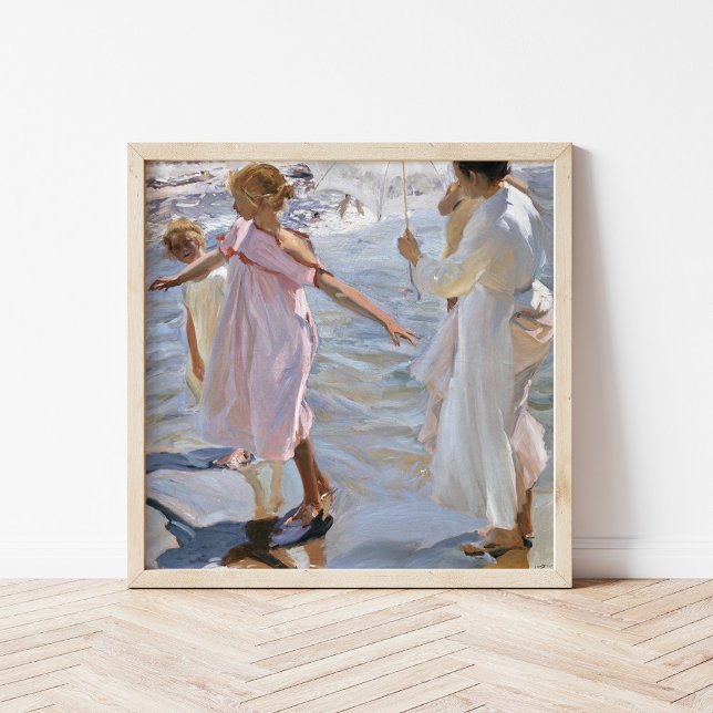 Time for a Bathe, Valencia | Joaquín Sorolla Poster (Creator Uploaded)