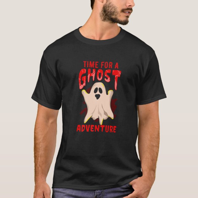 Time For A Ghost Adventure T-Shirt (Front)
