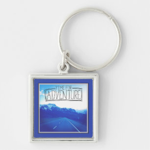 Time For Adventure Key Ring