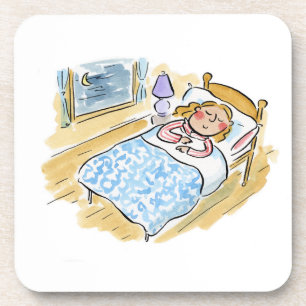 Time for Bed Coaster