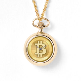 Time for bitcoin ~ elegant bitcoin logo watch