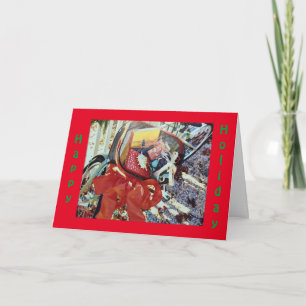 TIME FOR CHEER TIME FOR FUN FOR EVERYONE CHRISTMAS CARD