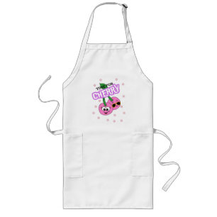 TIME FOR CHERRY LONG APRON