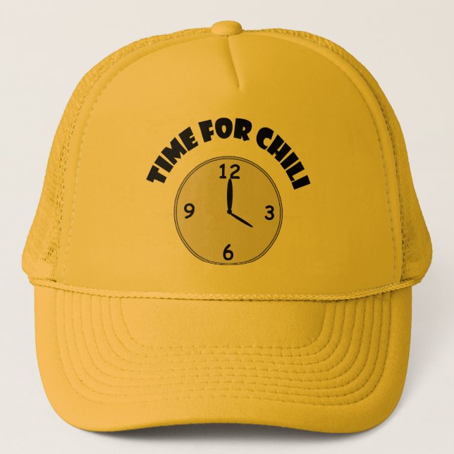 Time For Chilli Trucker Hat (Front)