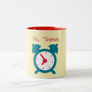 Time for Class Two-Tone Coffee Mug