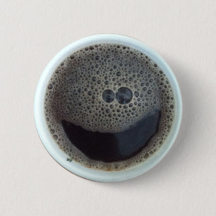 Time for coffee face 6 cm round badge