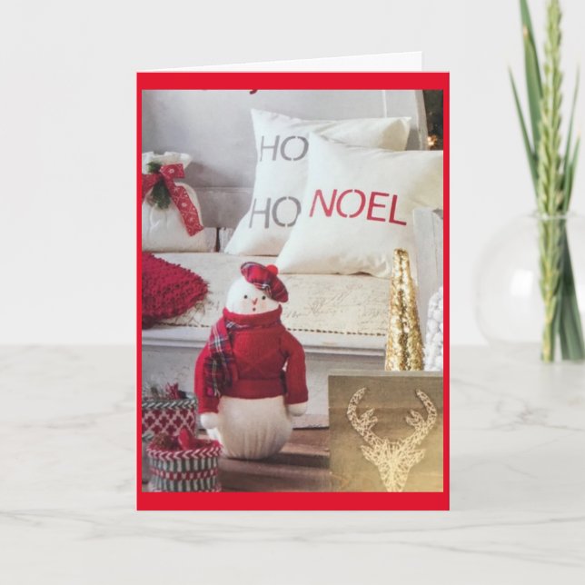 ****TIME FOR FAMILY AND FRIENDS CHRISTMAS WISH*** CARD (Front)