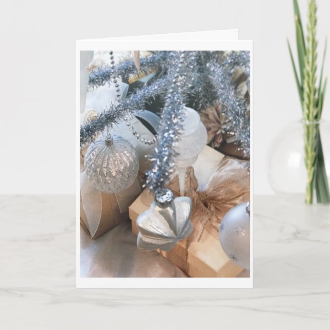 **TIME FOR FAMILY & FRIENDS** CHRISTMAS CARD (Front)