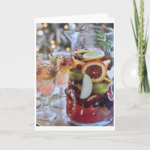 TIME FOR FAMILY, FRIENDS & GOOD TIMES CARD