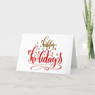 TIME FOR FAMILY/FRIENDS/GOOD TIMES THAT NEVER END HOLIDAY CARD