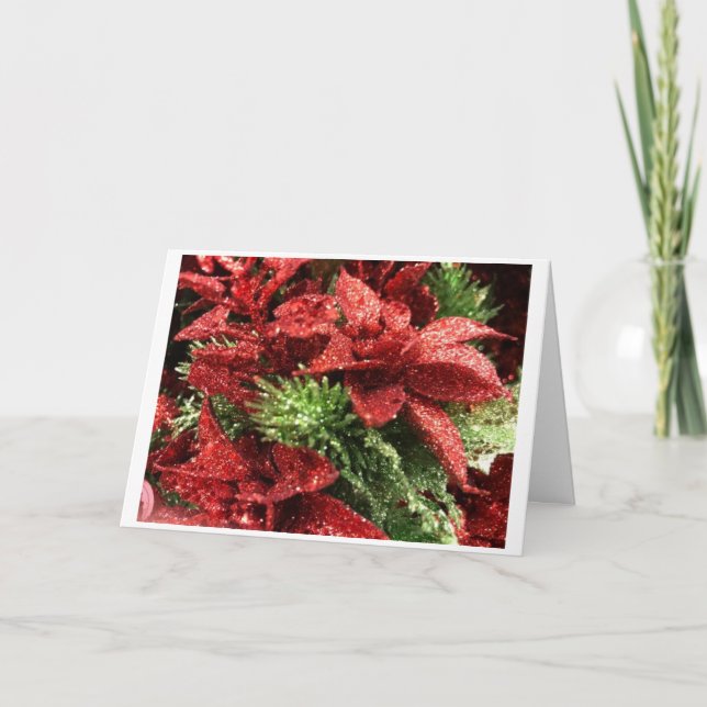 TIME FOR FRIENDS & FAMILY THIS CHRISTMAS SEASON HOLIDAY CARD (Front)