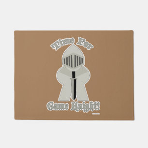 Time For Game Knight Epic Gamer Party Doormat