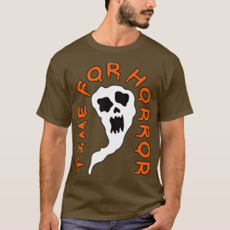 Time For Horror Boo Ghost T-Shirt