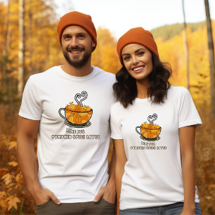 Time for Pumpkin Spice Latte Fall Autumn T-Shirt
