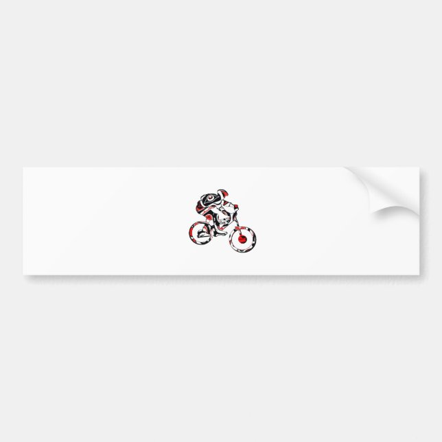 TIME FOR RIDING BUMPER STICKER (Front)