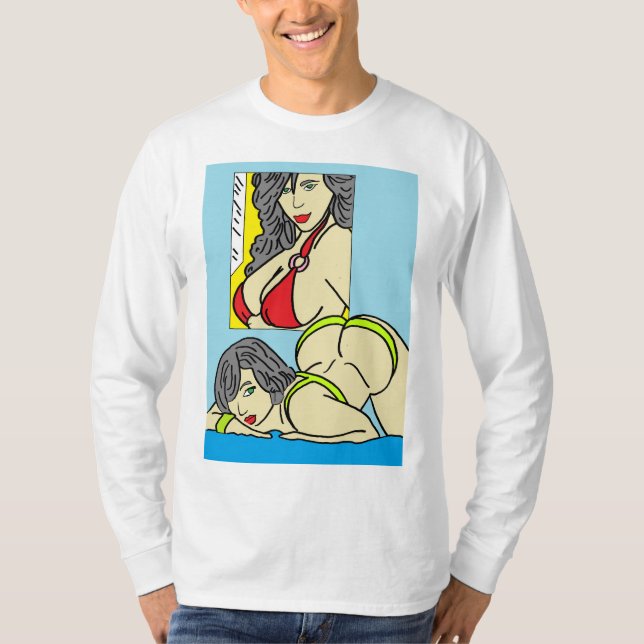 Time For Some Action T-Shirt (Front)