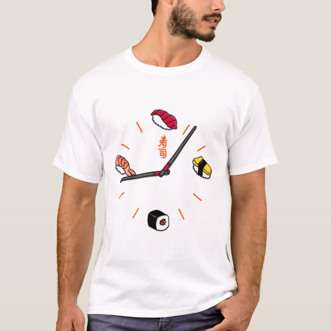 Time for Sushi  T-Shirt (Front)