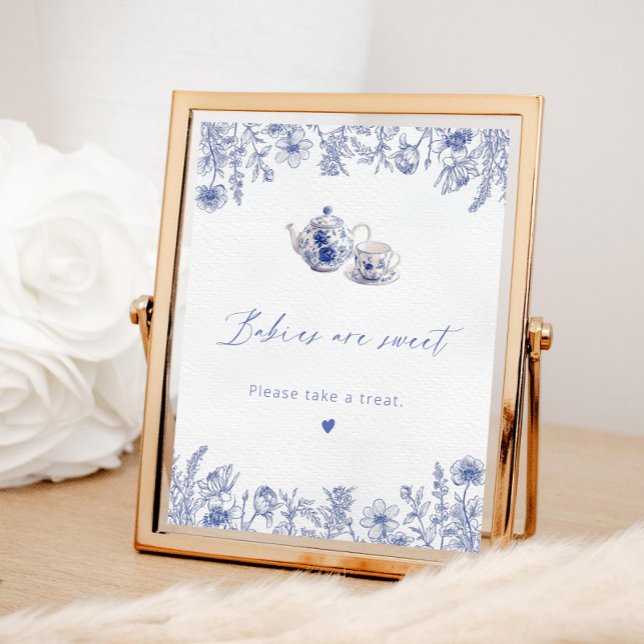 Time For Tea baby Shower  Babies are sweet  Poster (Creator Uploaded)