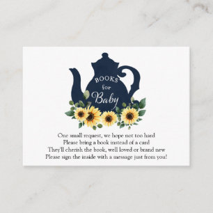 Time for Tea Books for Baby insert card