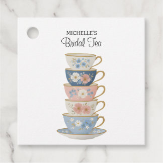 Time for Tea Bridal Shower Favor Tag