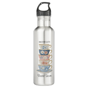 Time for Tea Bridal Shower Water Bottle