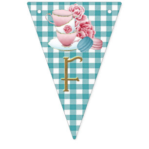"Time for Tea" Bunting. Bunting