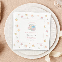 Time For Tea Elegant Floral Tea Party Baby Shower