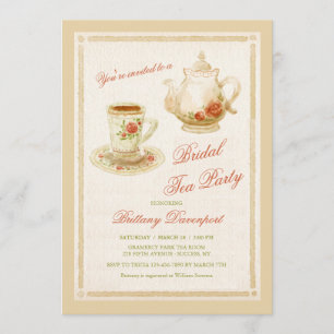 Time for Tea Invitation