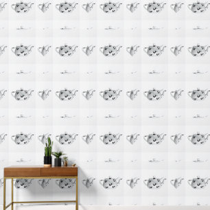 Time For Tea Kitchen Wallpaper