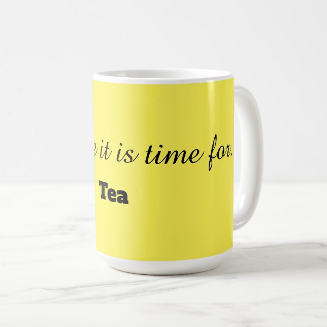 Time for Tea Mug (Front Right)
