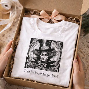 Time for Tea, or Tea for Time?  Mad Hatter Tri-Blend Shirt
