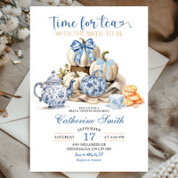 Time for Tea Party Chinoiserie Bridal Shower Invit