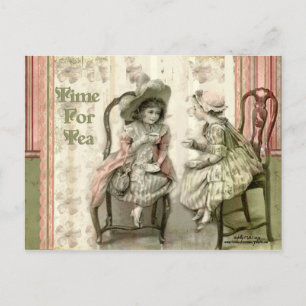 Time For Tea Postcard