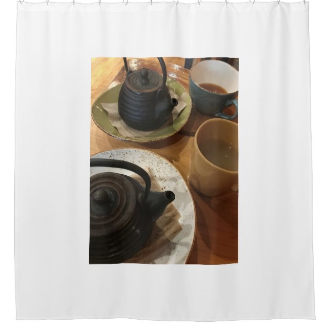 Time for Tea Shower Curtain (Front)