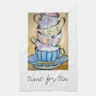 time for tea towel