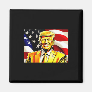 Time For The Golden Age Of America Trump  Magnet