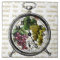 Time for Wine Vintage Clock Tile Trivet