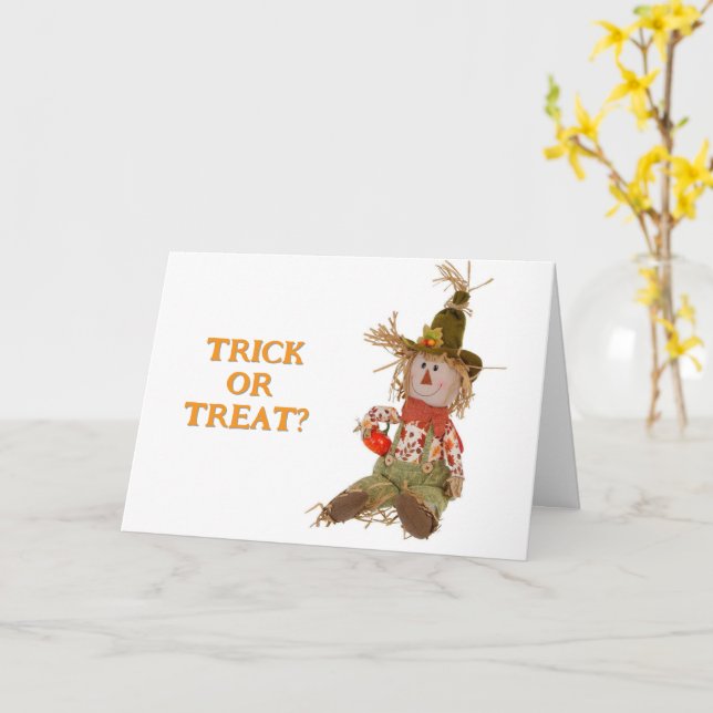 TIME FOR "YOU" TO HAVE "FUN" HALLOWEEN CARD (Yellow Flower)