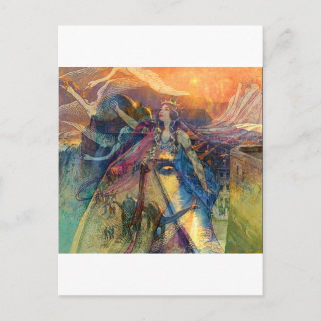 TIME GODDESS.jpg Postcard (Front)
