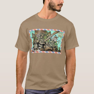 Time Grunts envelope design t-shirt