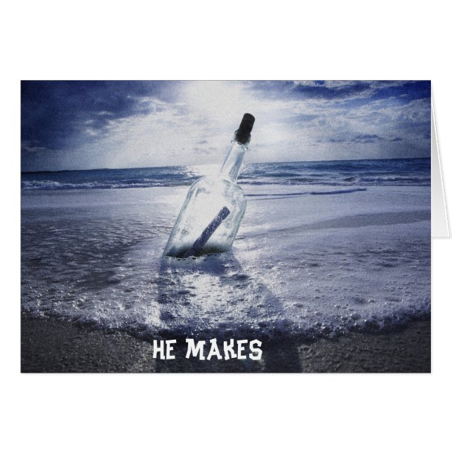 Time in a Bottle Card (Front Horizontal)